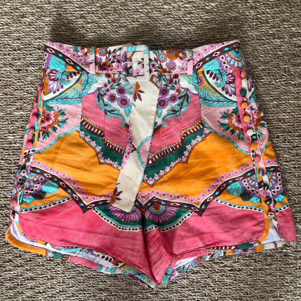 Zara Patterned Shorts
